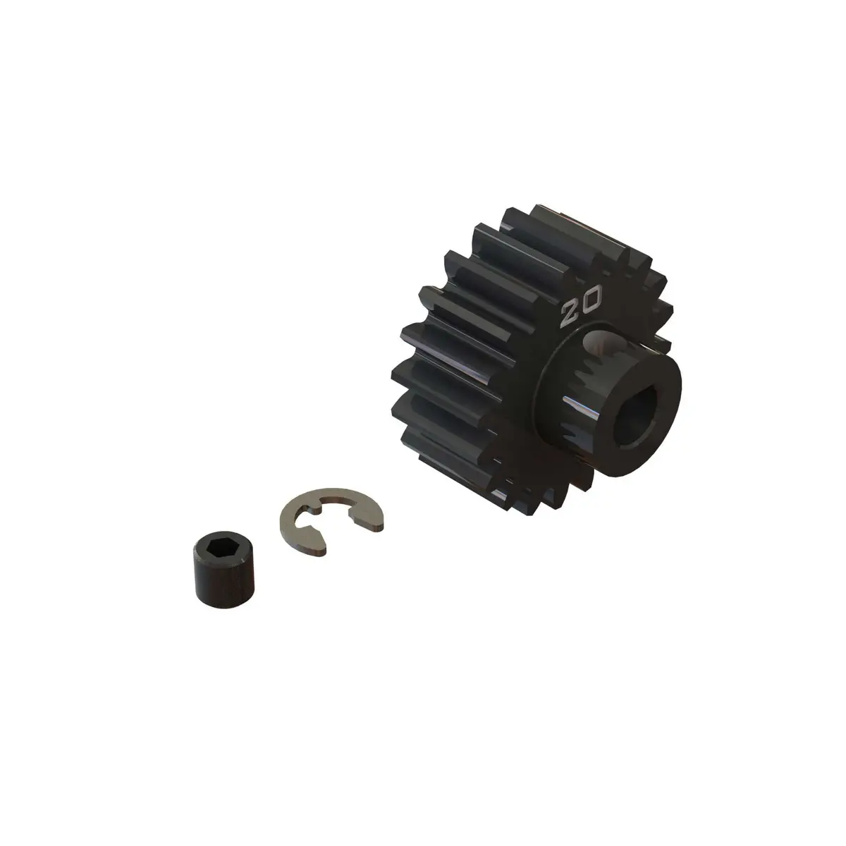 Ara310967 20T Mod1 Safe-D5 Pinion Gear 1