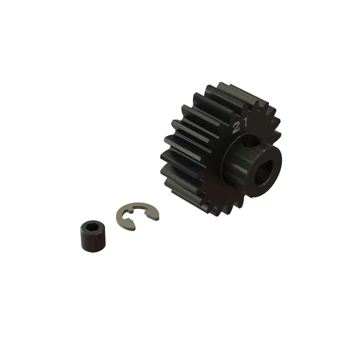Ara310968 21T Mod1 Safe-D5 Pinion Gear 1