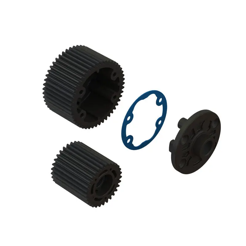 Arrma Diff Case And Idler Gear Set (47/29T, 0.8M) (Blue) 1