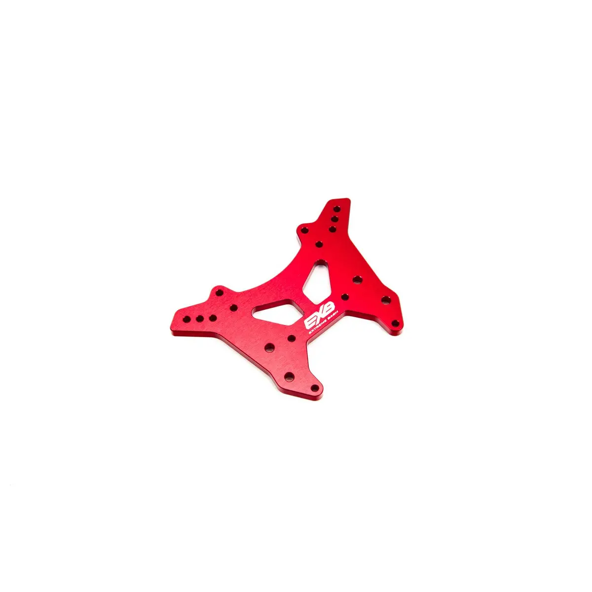 Arrma Front Aluminum Shock Tower Cnc 7075 T6 L, Red: Exb 1