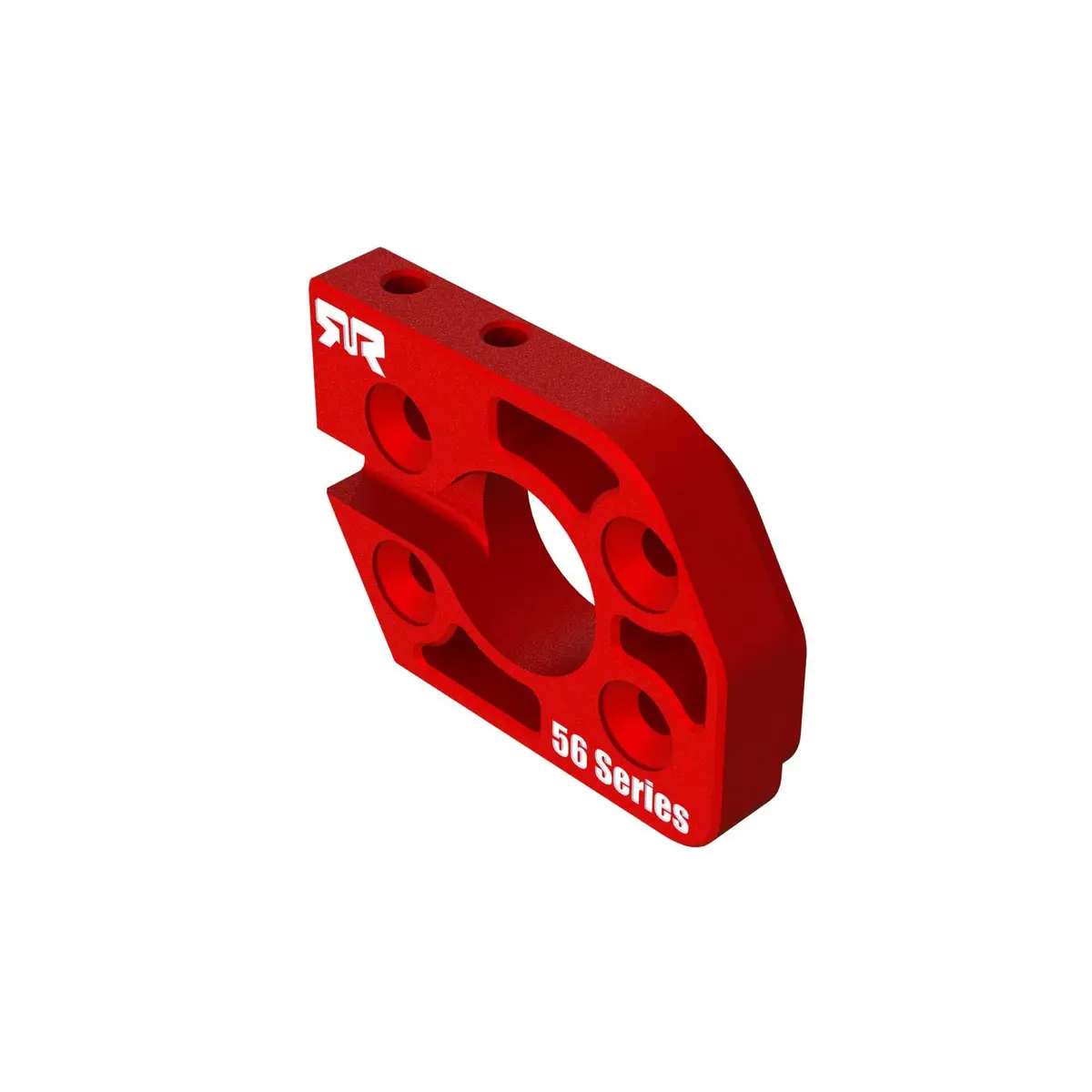Ara320591 Aluminum Motor Plate 56 Series Red 1