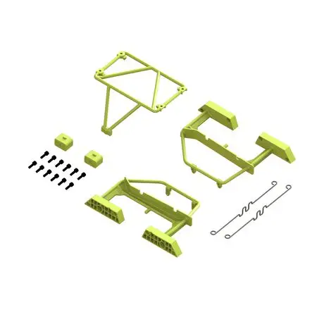 Desert Truck Body Roll Cage Set (Yellow) - Grom 1