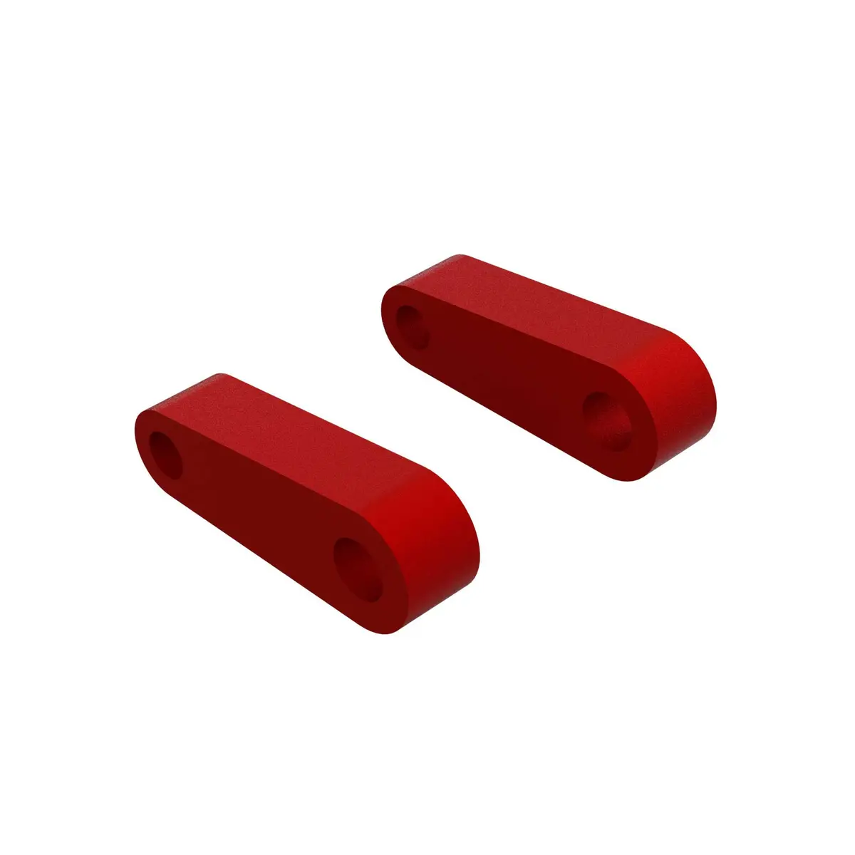 Ara330594 Aluminum Fr Suspension Mounts, Red (2) 1