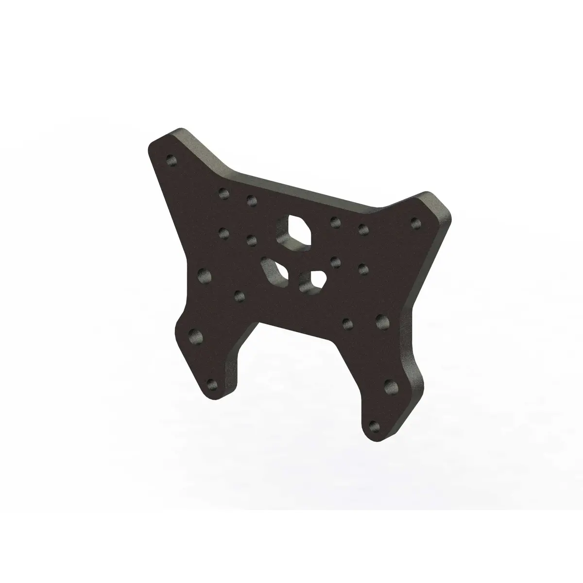 Arrma Ara330604 Aluminum Front Shock Tower Black 1