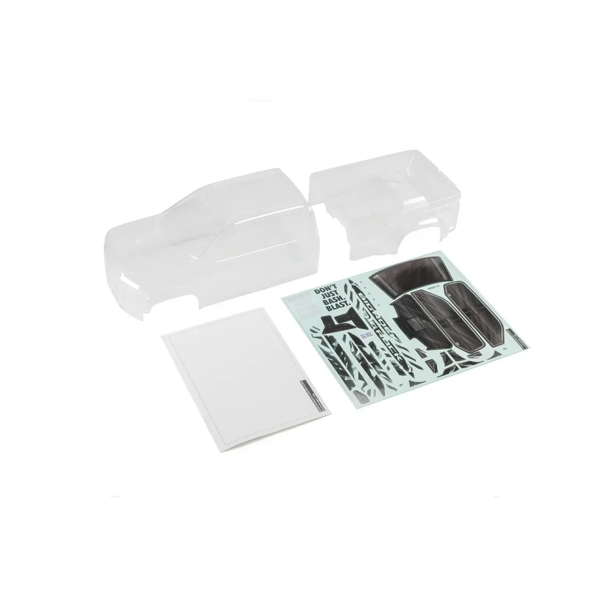 Big Rock Clear Body (Inc. Decals) 1