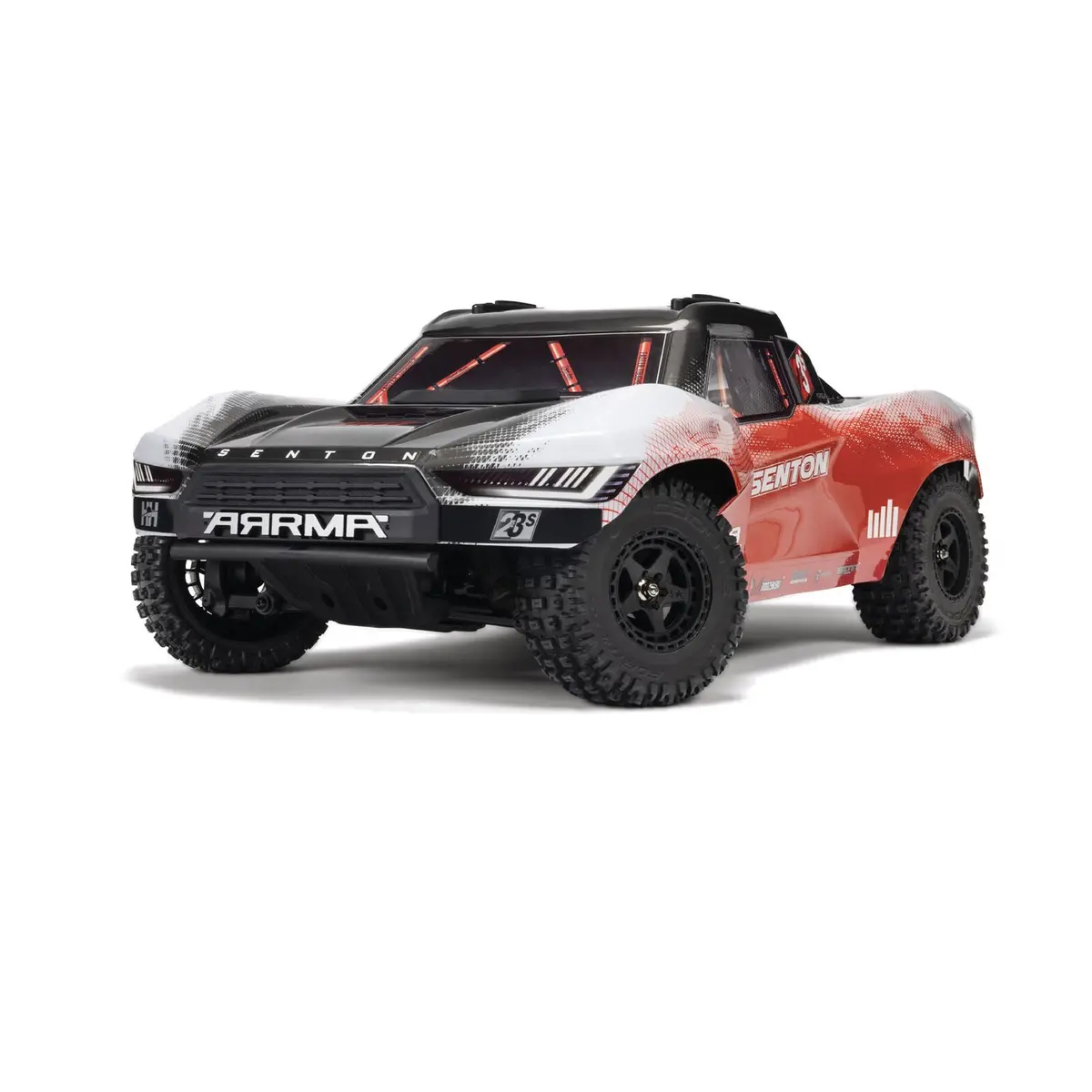 Arrma 1/10 Senton 223S Blx Brushless 4X4 Short Course Truck Rtr With Dsc, Red 1