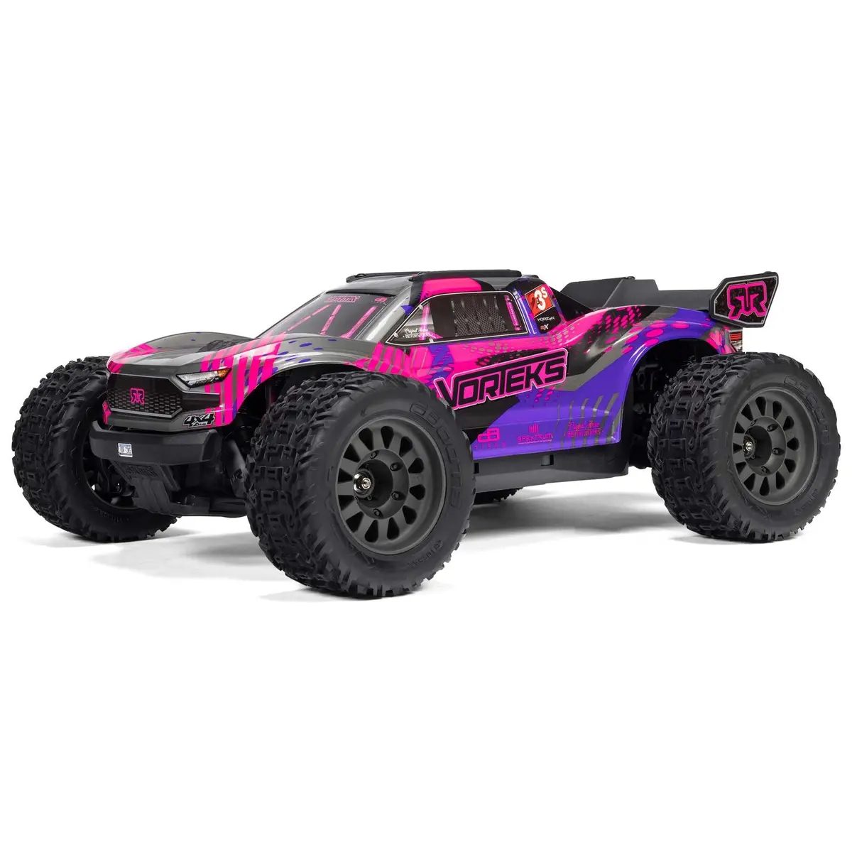 Arrma 1/10 Vorteks 223S Dsc 4X4 Rtr Brushless Stadium Truck, Purple 1