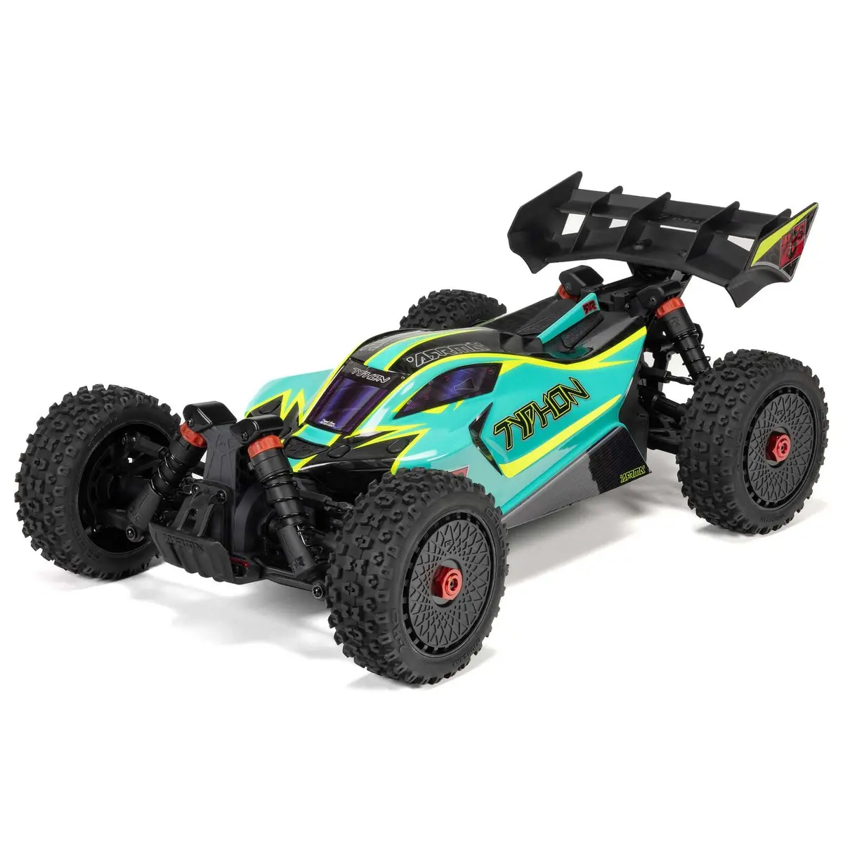 Arrma 1/8 Typhon 223S Blx Brushless 4X4 Buggy Rtr With Dsc, Green 1