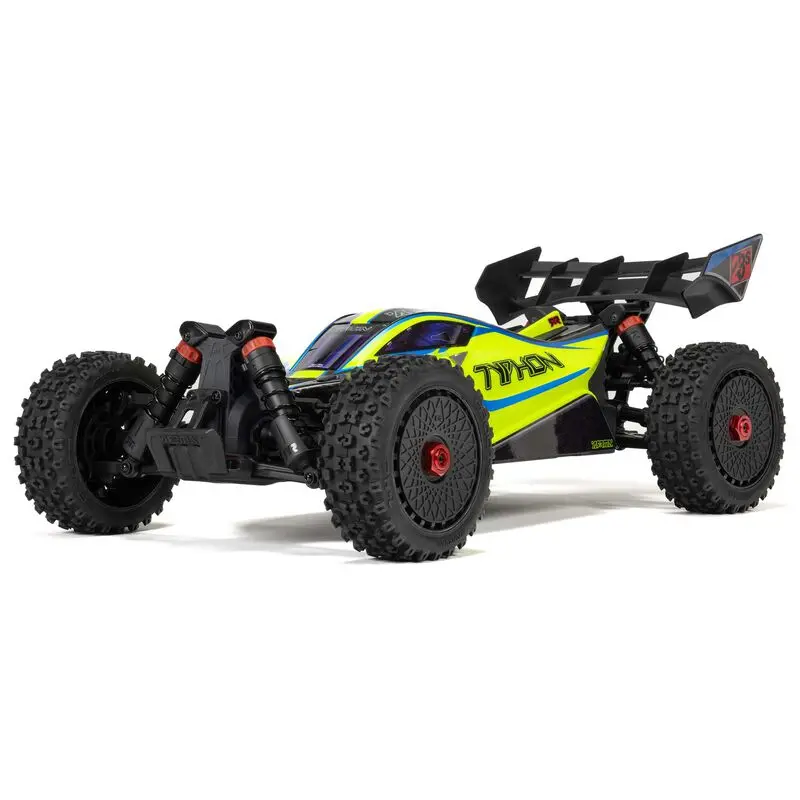 Arrma 1/8 Typhon 223S Blx Brushless 4X4 Buggy Rtr With Dsc, Yellow 1