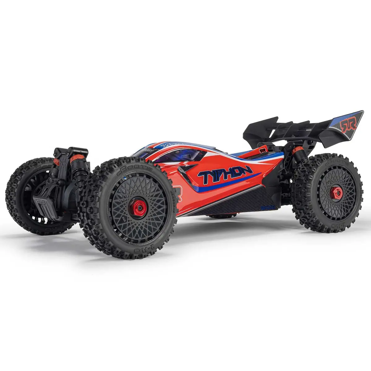Arrma 1/8 Typhon 223S Dsc 4X4 Rtr Brushless Buggy, Red 1