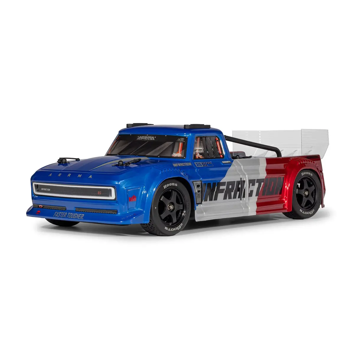 Arrma 1/8 Infraction 223S Dsc 4X4 Rtr Brushless All-Road Street Bash , Blue 1