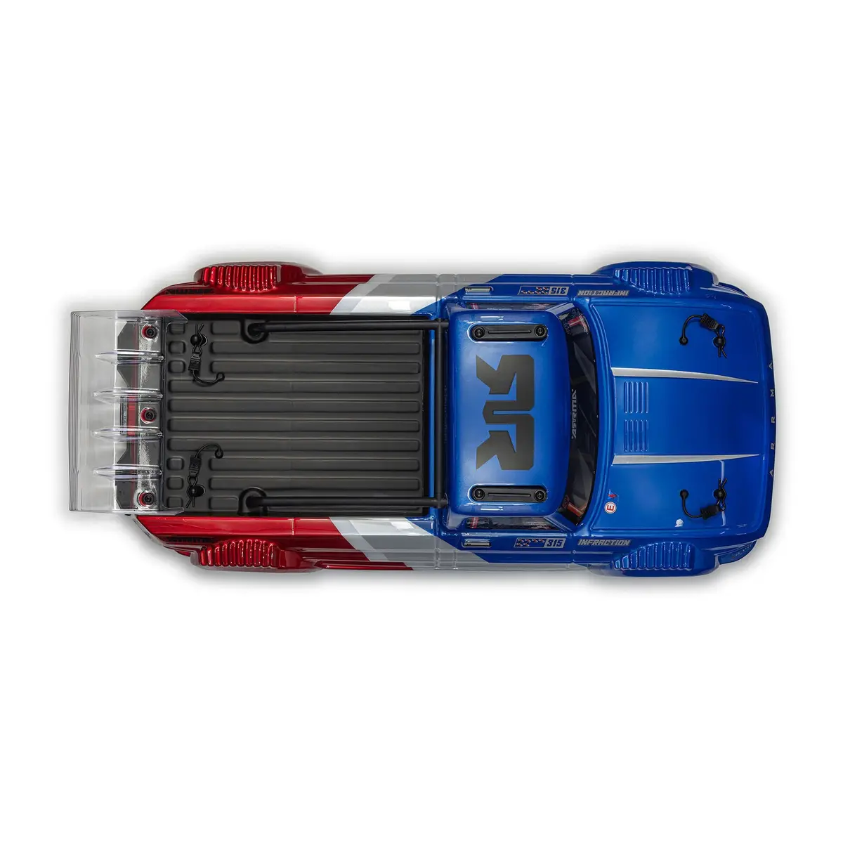 Arrma 1/8 Infraction 223S Dsc 4X4 Rtr Brushless All-Road Street Bash , Blue 2