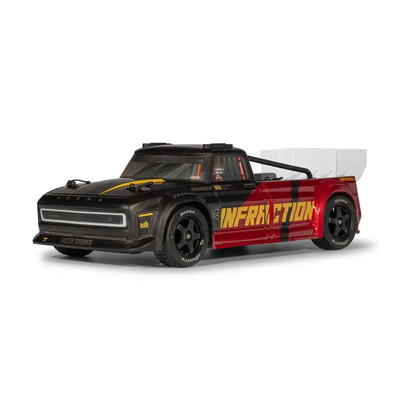 Arrma 1/8 Infraction 223S Dsc 4X4 Rtr Brushless All-Road Street Bash , Black 1