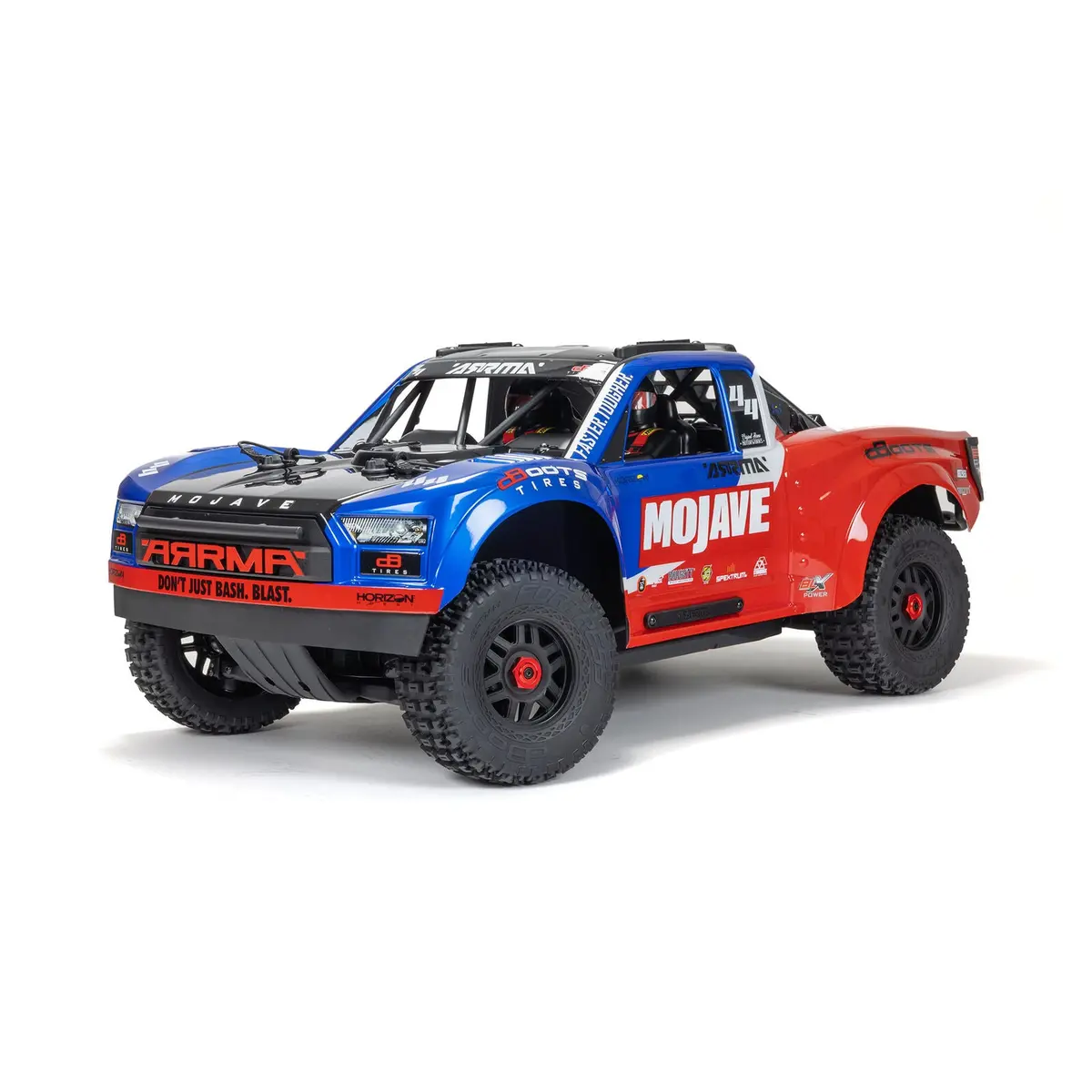 Arrma Mojave 4X4 4S Blx 1/8Th Scale Desert Truck Blu/Red 1