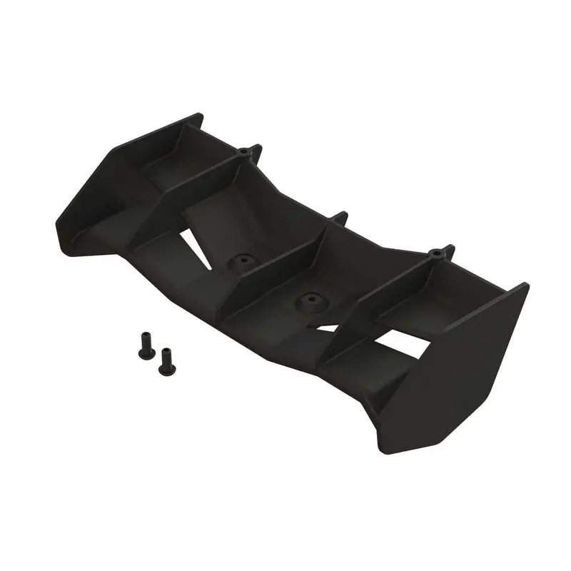 Arrma Rear Wing For Kraton & Outcast 4S Blx – Black [Ara480044] 1