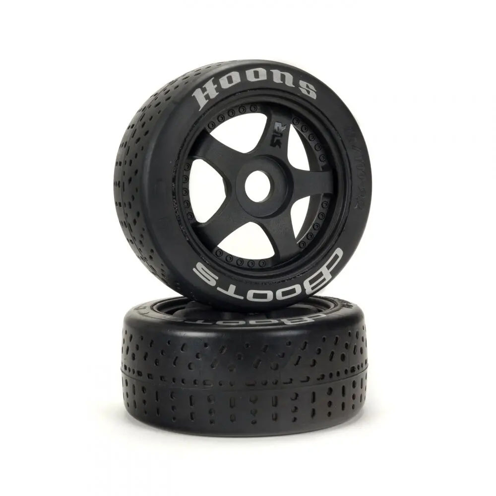 Dboots Hoons 42/100 2.9 Pre-Mounted Belted Tires, Silver, 17Mm Hex, 5-Spoke (2) 1