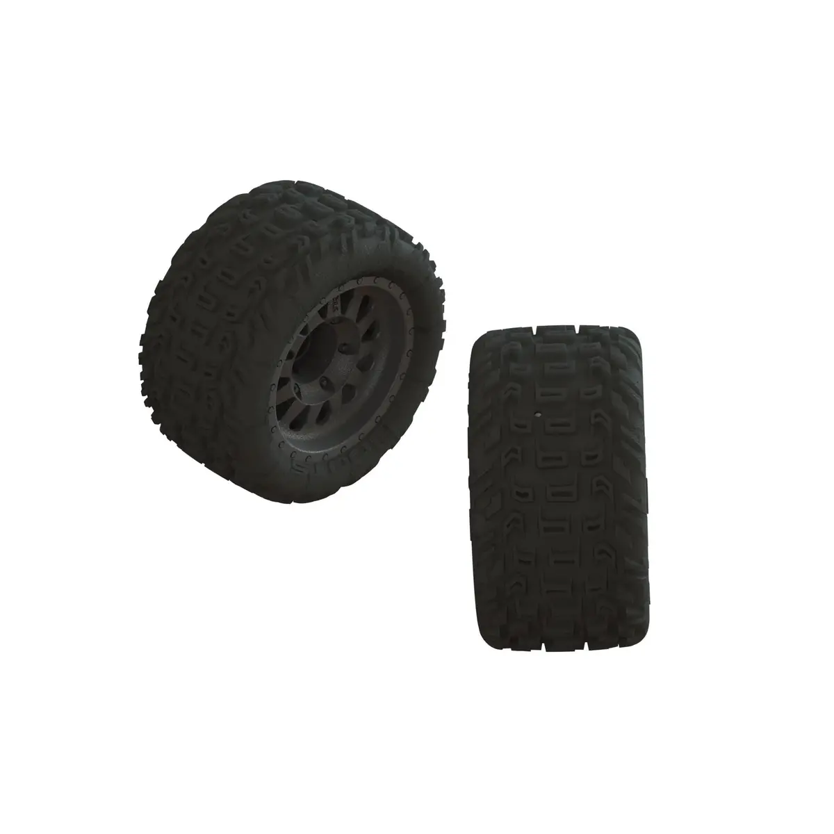1/10 Dboots Katar Mt Pre-Mounted Tire 14Mm Hex (2) 1