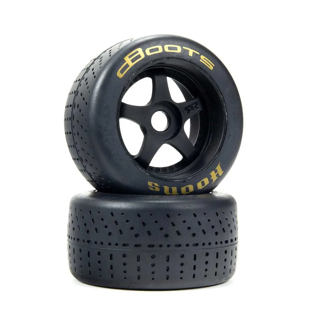 Arrma Dboots Hoons 53/100 2.9 Tire Set Gold 5-Spoke (2) 1