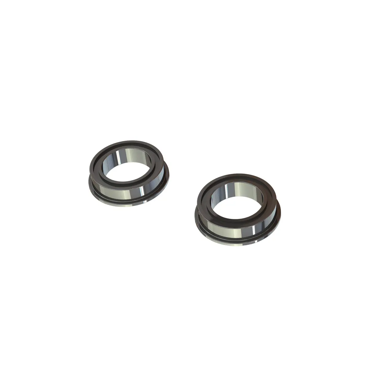 Flange Ball Bearing 10X15x4mm 1