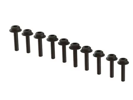 Flanged Cap Head Screw M2x12mm (10Pcs) 1