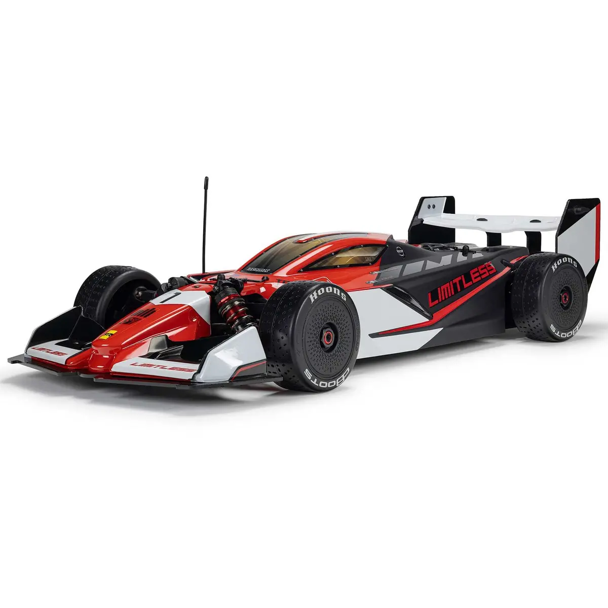 Arrma 1/7 Limitless 8S Avc 4X4 Rtr Brushless Street Speed, Red/Black 120Mph 1