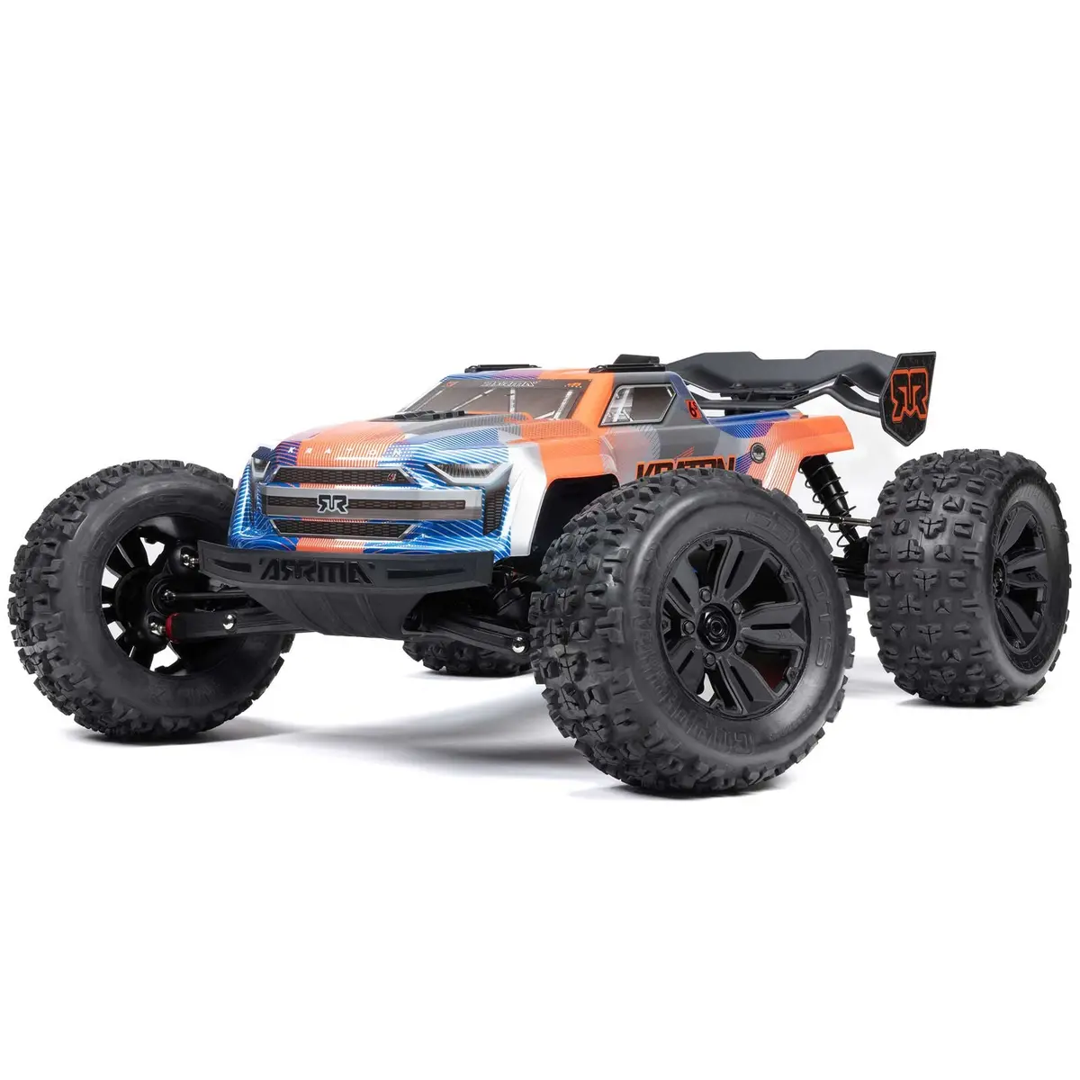 Arrma 1/8 Kraton 6S 4X4 Rtr Brushless Speed Truck, Blue/Orange 1