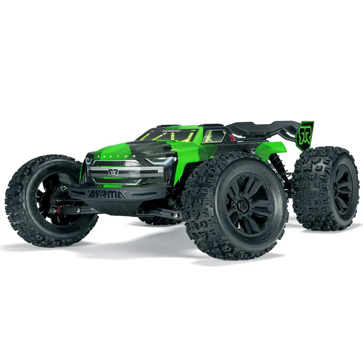 Arrma 1/8 Kraton 4X4 6S Blx Brushless V6 Speed Truck Rtr (Green/Black) 1