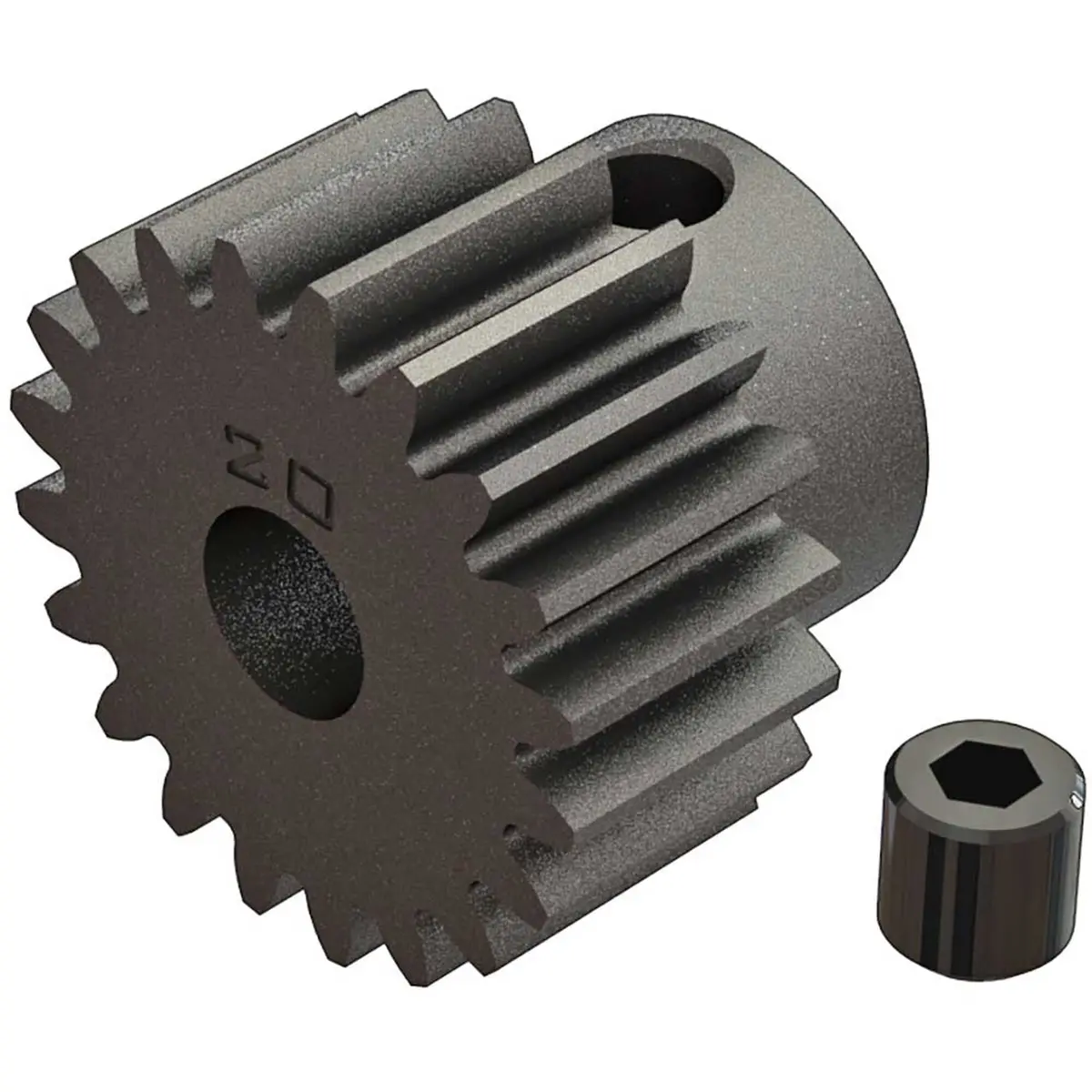 Ar310876 Pinion Gear 20T 0.8 Mod 4X4 Blx 3S 1