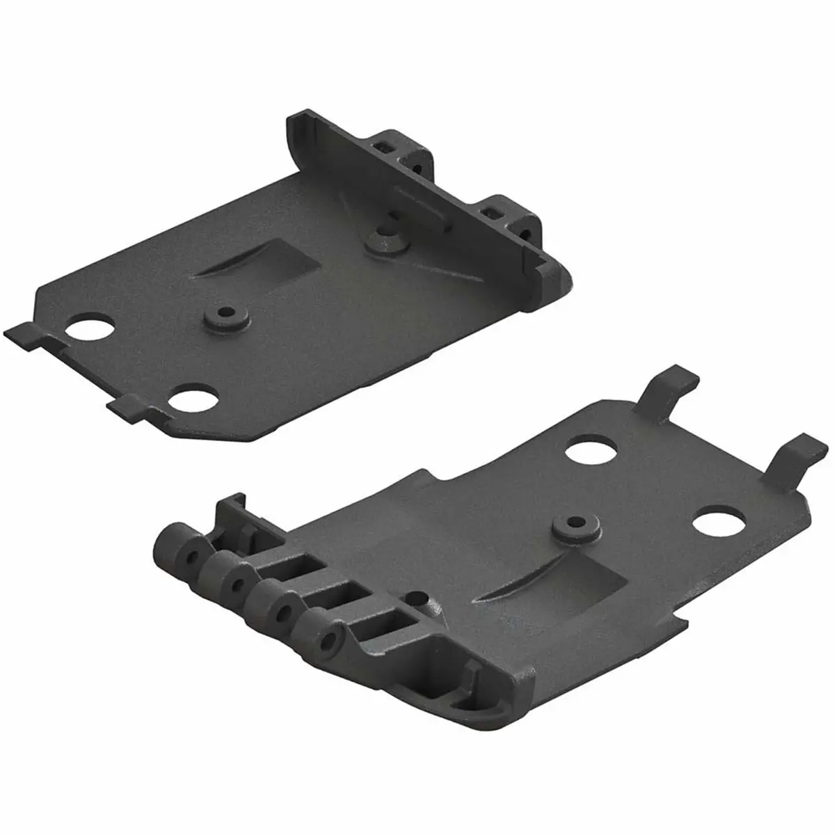 Ar320419 F/R Lower Skidplate (2): 4X4 Senton Mega 1