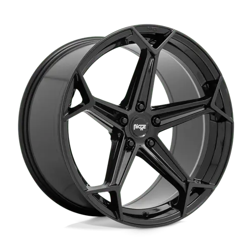 Niche N258 Arrow 20X9 5X112 Et38 Gloss Black 1