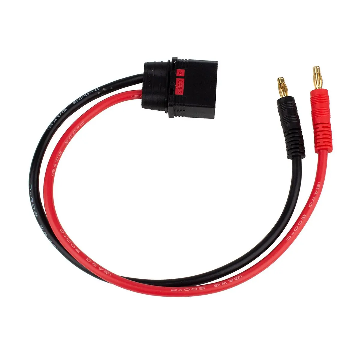 Qs8 350Mm Charge Lead, 4Mm 1