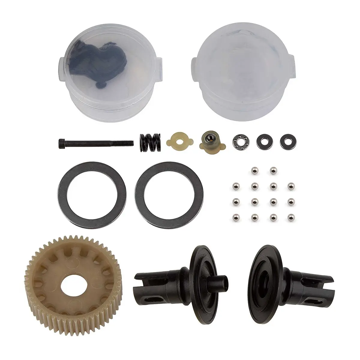 Rc10b6 Ball Differential Kit W/ Thrust Bearing 1