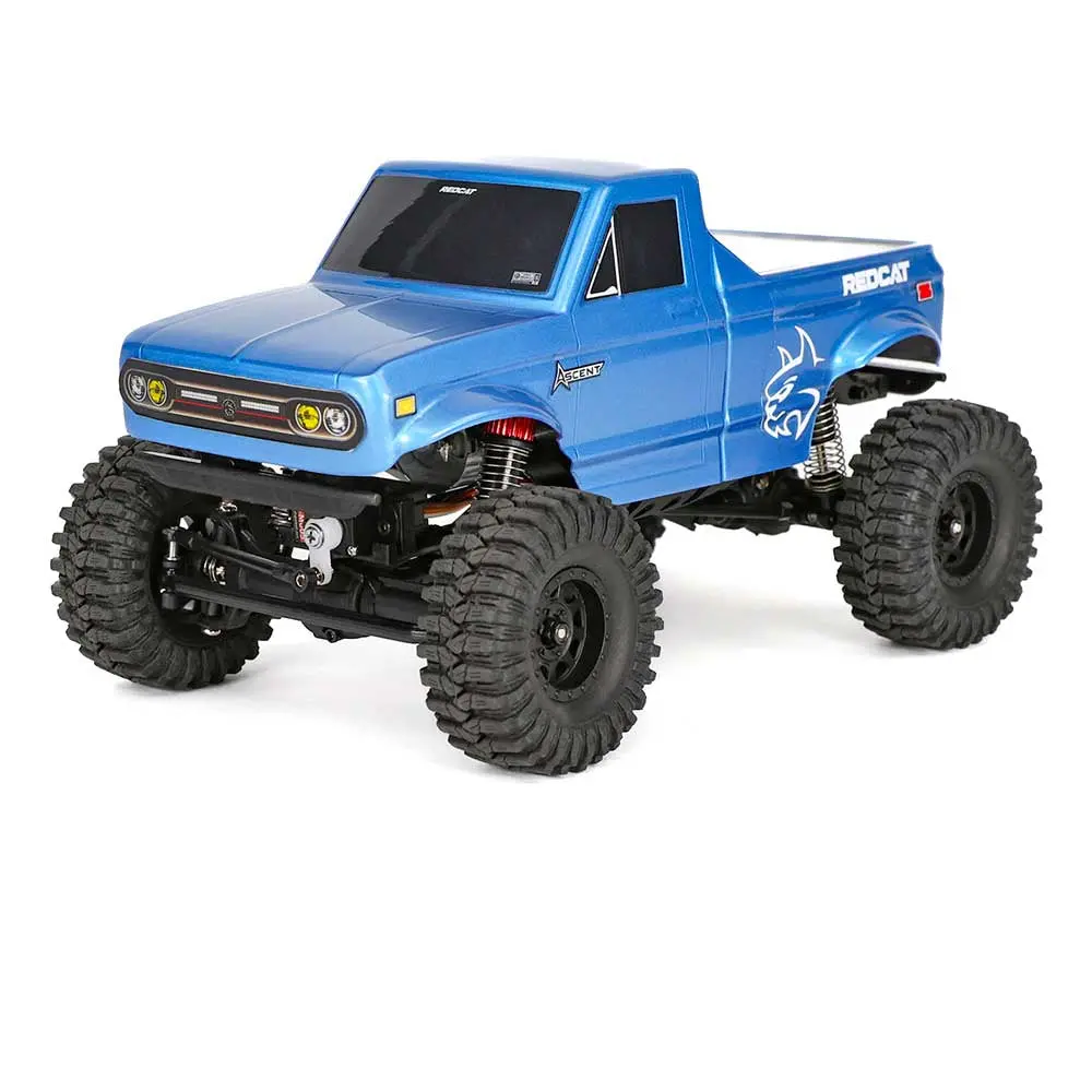 Redcat Ascent-32 1/32 Rtr 4Wd Rock Crawler (Blue) – W/ Radio, Battery & Charger | Rer40392 1