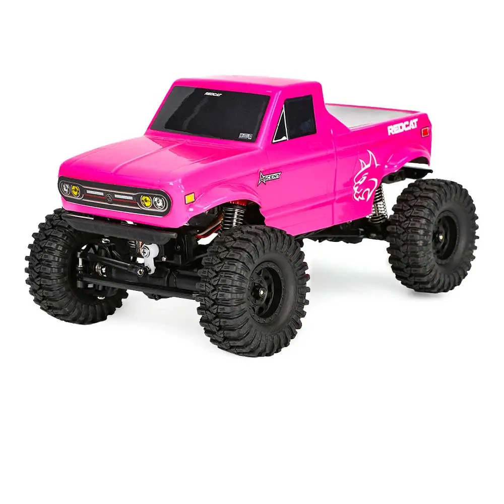 Redcat Ascent-32 1/32 Rtr 4Wd Rock Crawler (Pink) – W/ Radio, Battery & Charger | Rer40393 1