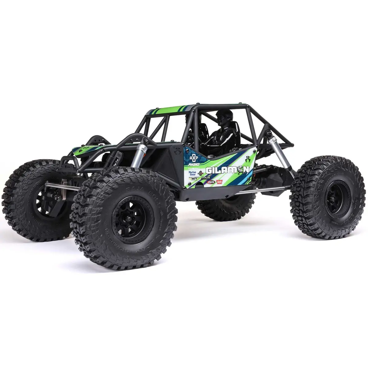 Axial 1/8 Axp8 Gilamon 2.2 4X4 Rtr Brushed Trail Buggy, Green 1
