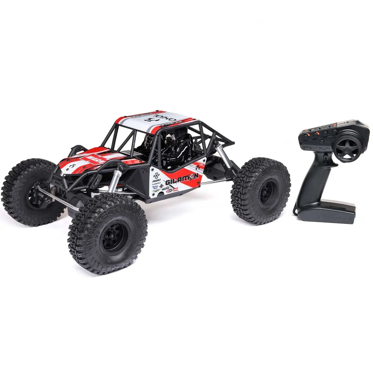 Axial 1/8 Axp8 Gilamon 2.2 4X4 Rtr Brushed Trail Buggy, Red 2