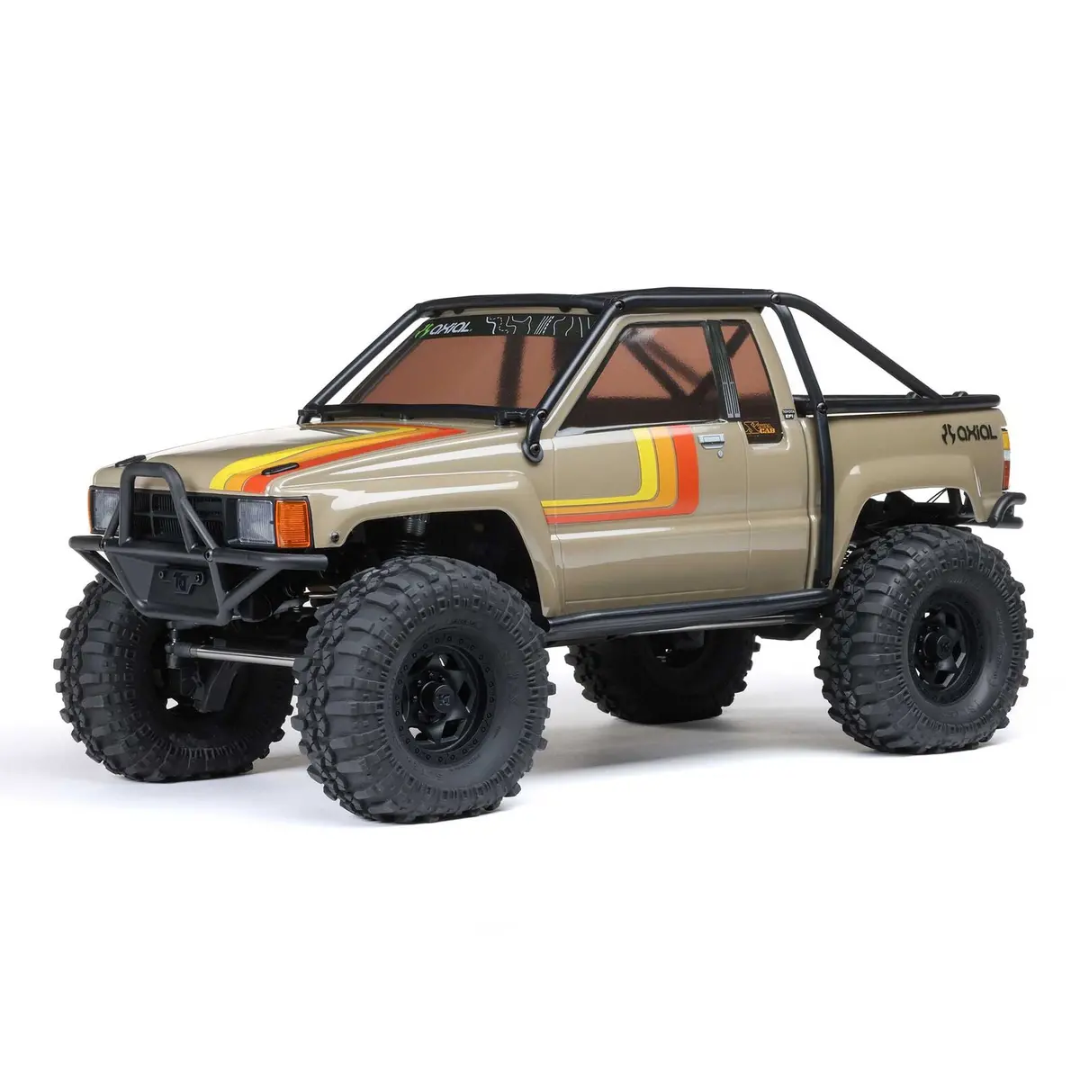 Axial 1/10 Scx10 Iii 1987 Toyota Sr5 4X4 Rtr Brushed Rock Crawler, Tan 1