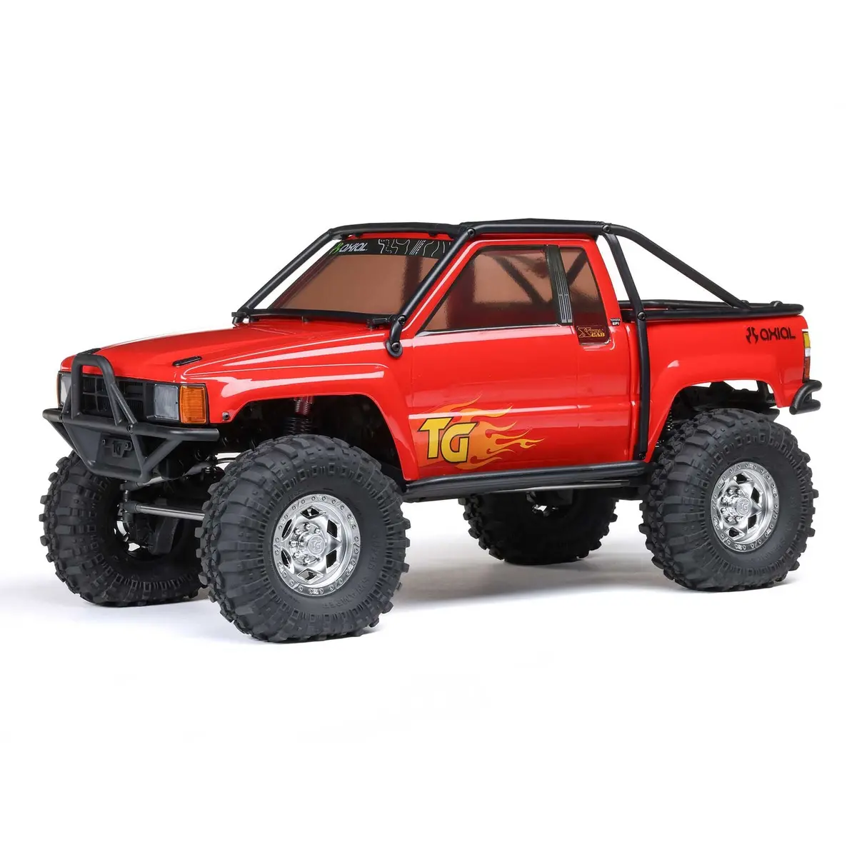 Axial  1/10 Scx10 Iii 1987 Toyota Sr5 4X4 Rtr Brushed Rock Crawler, Red 1