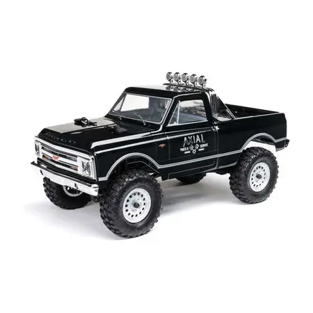 1/24 Scx24 1967 Chevrolet C10 4Wd Truck Rtr, Black 1