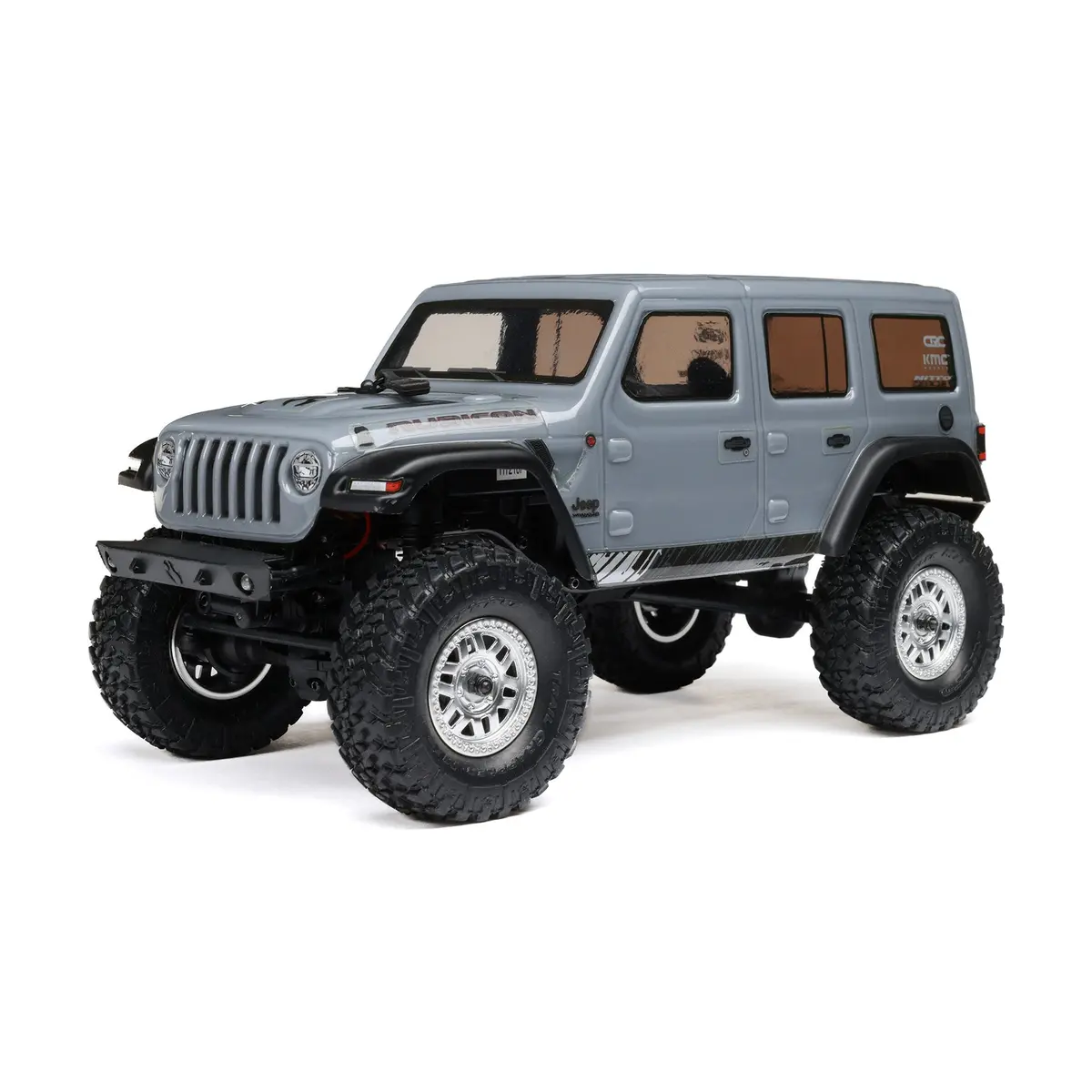 Scx24 2019 Jeep Wrangler Jlu Crc, Gray: 1/24 4Wd Rtr 1