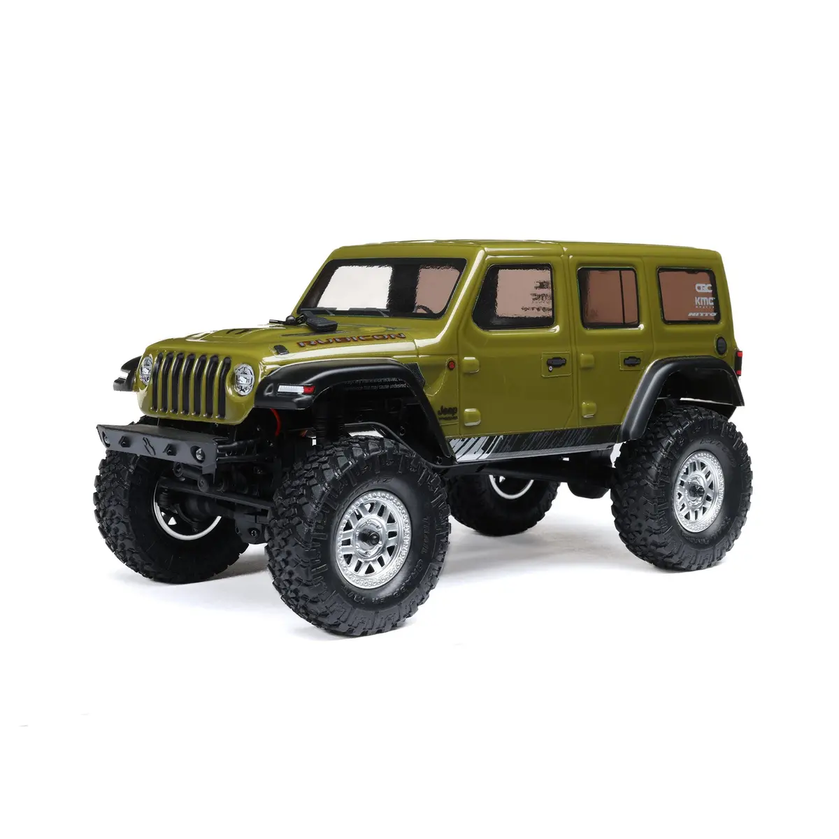 Scx24 2019 Jeep Wrangler Jlu Crc, Green: 1/24 4Wd Rtr 1