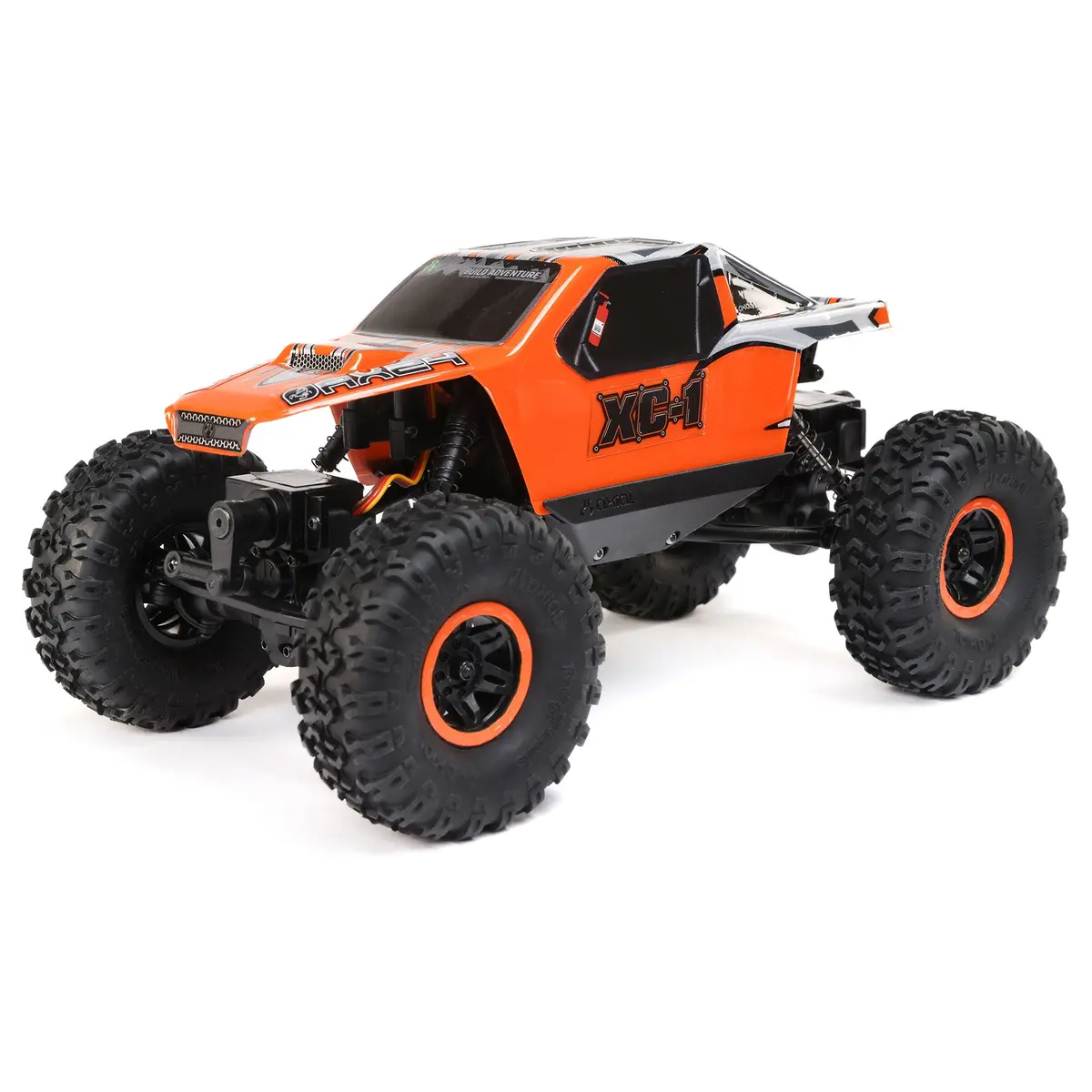 Axial 1/24 Ax24 Xc-1 4Ws Crawler Brushed Rtr, Orange 1