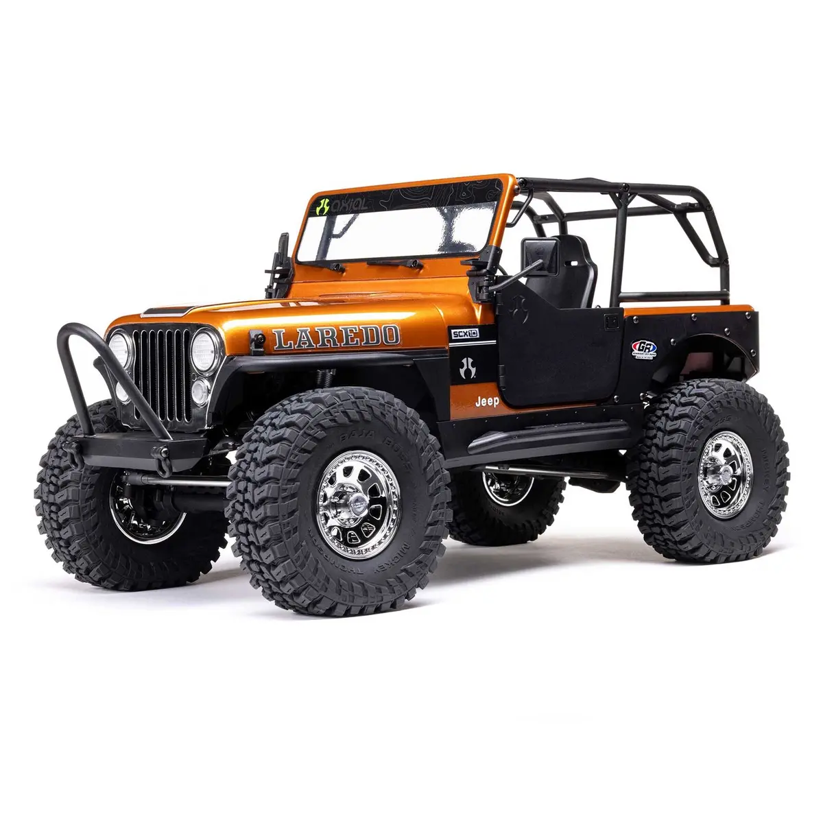 Axial 1/10 Scx10 Iii Jeep Cj-7 4X4 Rtr Brushed Rock Crawler, Copper 2