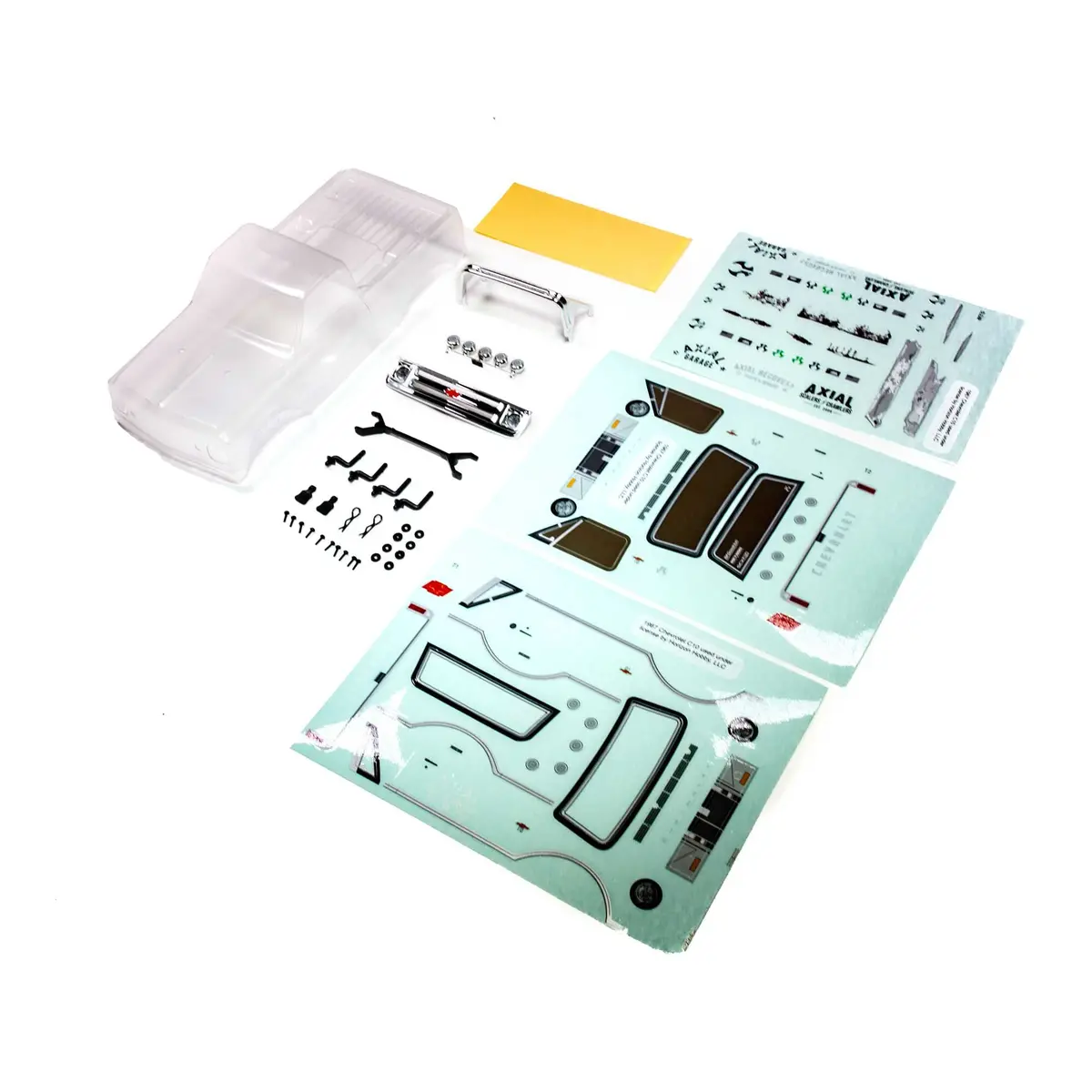Clear Body, Precut: Scx24 Chevy C10 1