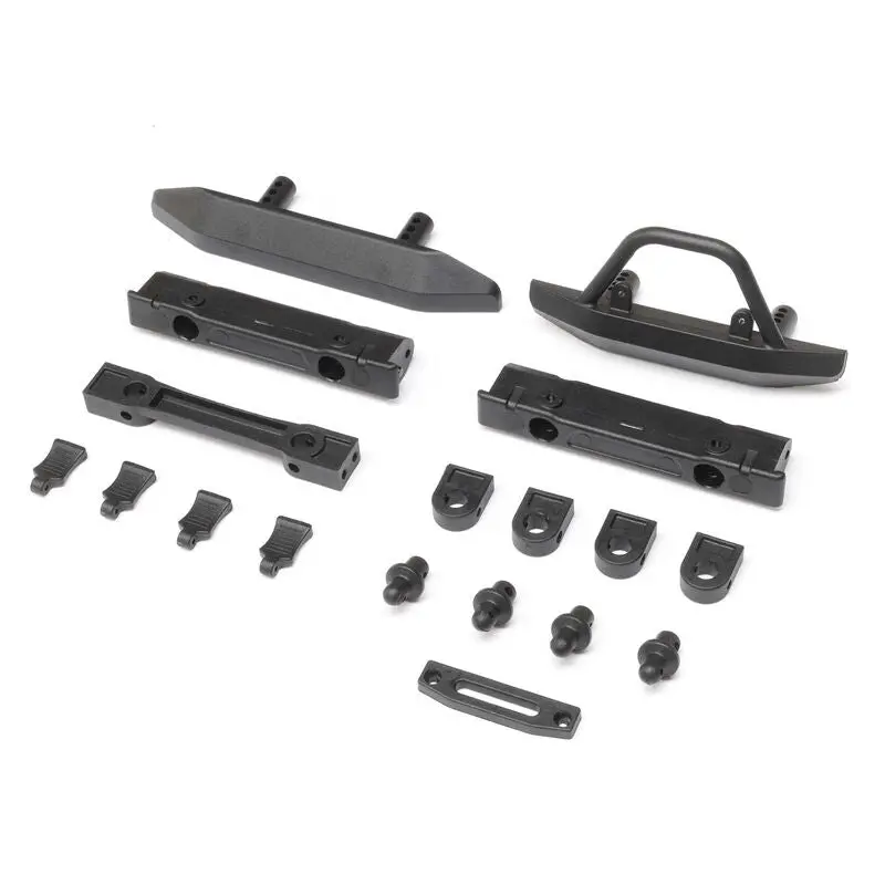 Axial Front & Rear Bumper Set With Mounts – Scx10 Pro [Axi230050] 1