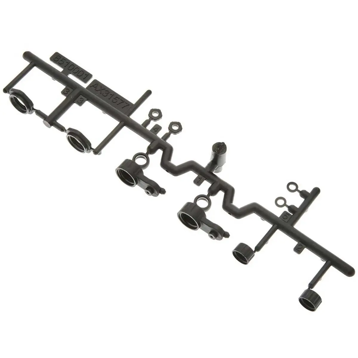 Axial Ax31577 Shock Caps For The Scxii (2) 1
