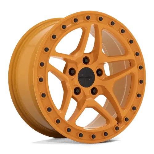 Victor Equipment Berg 18X8 5X130 Et10 Gloss Orange W/ Black Bolts 1