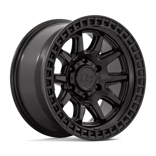 Black Rhino Calico 17X8.5 5X120 Et34 Matte Black 1