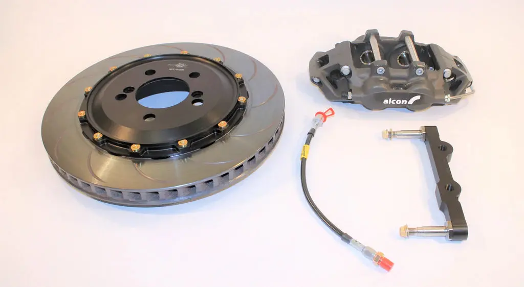 Alcon Bmw E90/E92 M3 6 Piston 355X28mm Rear Race Kit - Anodized 1