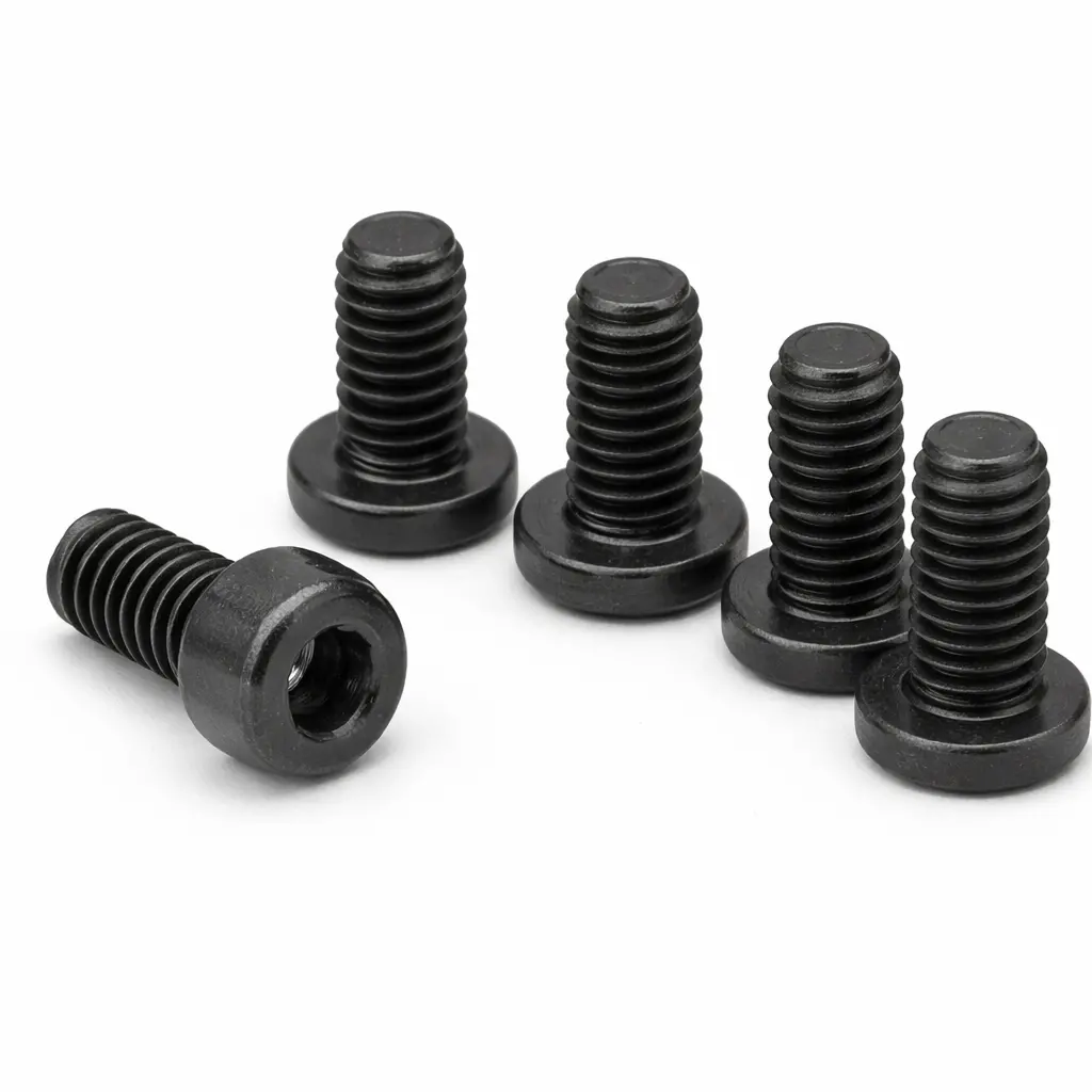 4-40 X 1/4" Black Cap Head Screws (5-Pack) 1